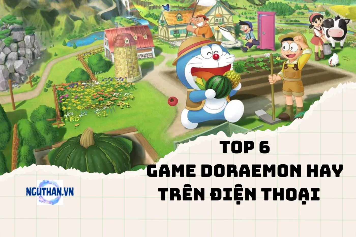 Chơi ngay game Doraemon hay trên điện thoại 2024