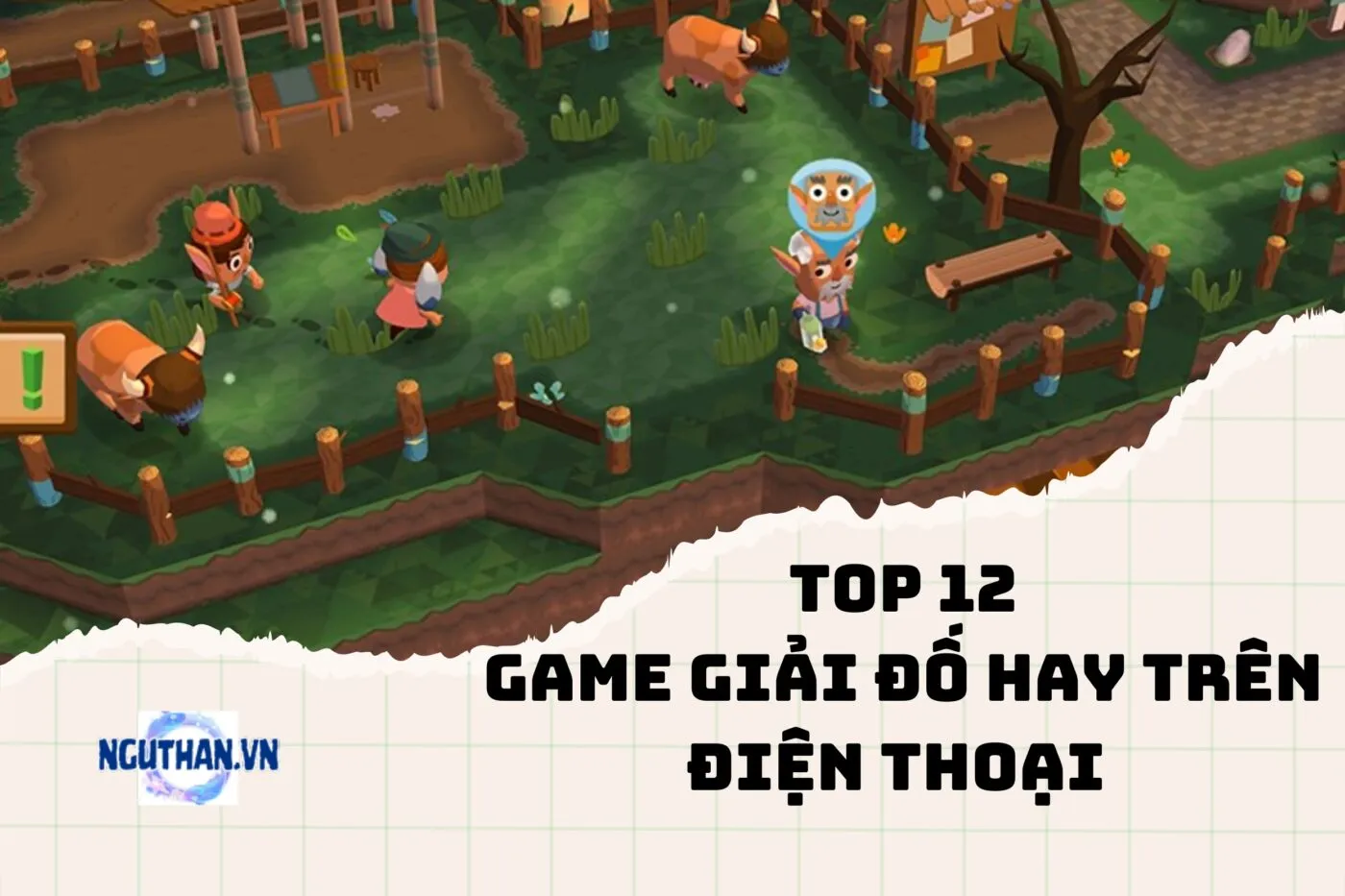 Top game giải đố hay trên điện thoại cực hack não 2024